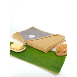 Doctor Towels Banana Double Cloth Bath Towel Golden Ochre (M) image 1