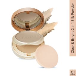GLAM21 Clear & Bright 2-in-1 Silk Compact Powder - Marble-01-picture-12