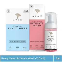 Azah Panty Liner & Intimate Wash Combo-picture-12
