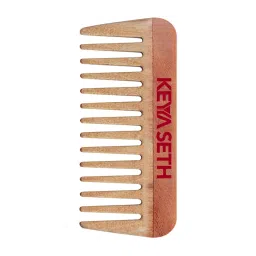 Keya Seth Aromatherapy Neem Wooden Comb Wide Tooth For Hair Growth For Men & Women All Purpose - Small-picture-11