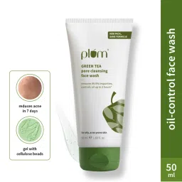 Plum Green Tea Pore Cleansing Gel Face Wash With Glycolic Acid - Fights Acne & Oil For Clear Skin-picture-36