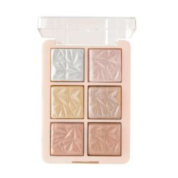 MARS Glowzilla 6 Shade Face Highlighter Palette-picture-21