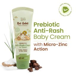 Nat Habit Anti-Rash Baby Cream - Kusha & Coconut Oil-picture-35