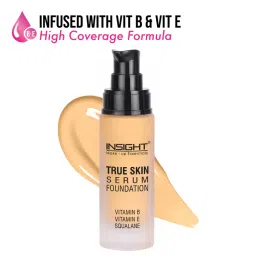 Insight Cosmetics True Skin Serum Foundation With Vitamin E & Squalane, High Coverage,Longwear-image-90