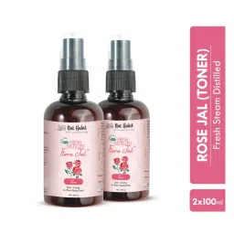 Nat Habit Gulab Jal 100% Pure Rose Water, Face Mist (Toner) for Pore Tightening, Acne & Hydration image 1