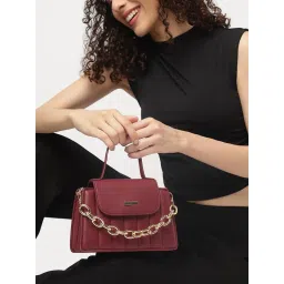 fastrack accessories Fastrack Maroon Women Sling Bag image 1