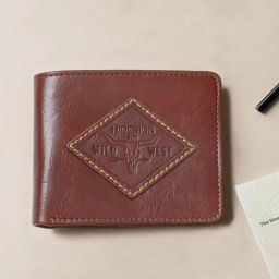 Hidesign Men Tan Fort Worth W3 Casual Bi-Fold Wallet-picture-8