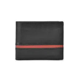 WOODLAND Mens Solid Black Wallet-picture-14