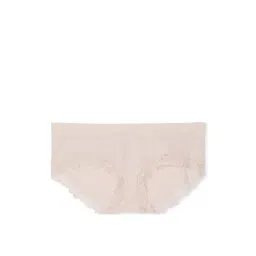 victoria's secret intimates Victoria's Secret Seamless Lace-Trim Hiphugger Panty - Beige-picture-41