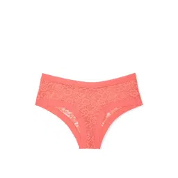 victoria's secret intimates Victoria's Secret No-Show Lace Cheeky Panty - Orange-picture-31