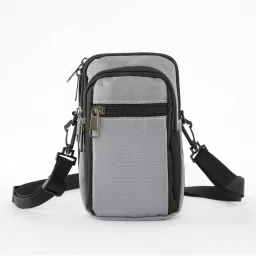 Kuber Industries Passport Holder For Men & Women Nylon Passport Pouch For Luggage (Grey)-picture-14