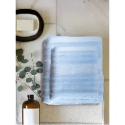 Mush Bamboo 550 GSM Hand Face Towel Sky Blue (Pack of 2)-picture-18