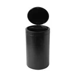 UMAI Round Automatic Sensor Dustbin 12L- Hn-Zy-Blk-12L- Black-image-2