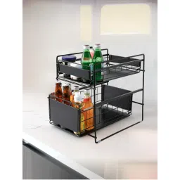 UMAI Heavy Duty 2-Tier Kitchen Organizer-Black-image-21