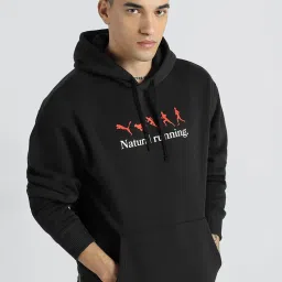 Puma CLUB DE COURSE FL Unisex Black Hoodies-picture-13