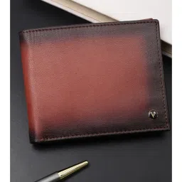 Van Heusen Men Casual Brown Textured Wallet-image-17
