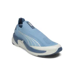 Puma Softride Premier GlideKnit Blue Running Shoes-image-48