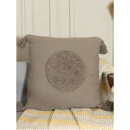 Sashaa World Circle Tufted Cushion Cover (18x18 inches)-picture-18