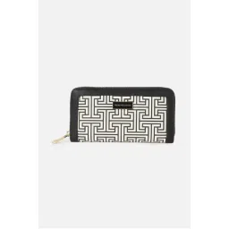 Van Heusen Women Black Printed Casual Wallet-image-62