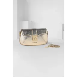 Van Heusen Women Beige Textured Casual Sling Bag With Detachable Strap-image-64