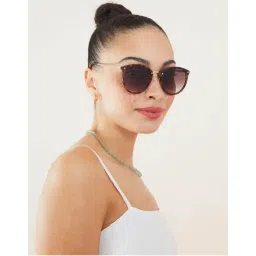 Accessorize London Womens Metal Bridge Round Preppy Sunglasses-picture-17