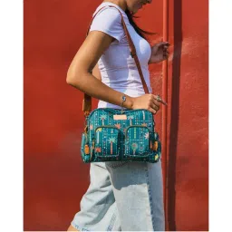 Chumbak Weekends Sling Bag With Detachable Strap- Palms-picture-25