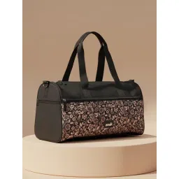 Zouk Flo Motif Duffle Bag with Detachable Strap image 1