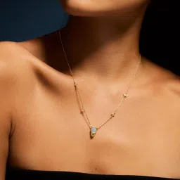 Accessorize London Women 14k Gold-Plated Star Stone Pendant Necklace-image-40