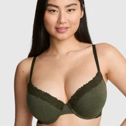victoria's secret intimates Victoria's Secret Green Wear Everywhere Push-Up Bra-picture-14