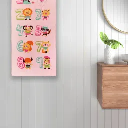 FABINALIV Pink Cartoon Print Cotton Kids Bath Towel-image-15