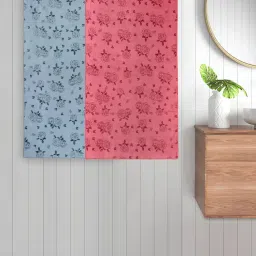 FABINALIV Multicolor Floral 300 Gsm Cotton Kids Bath Towels (Pack of 2)-image-74