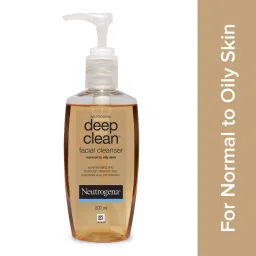 Neutrogena Deep Clean Facial Cleanser Face Wash for Normal to Oily Skin image 1
