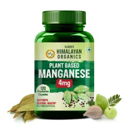 Vlado's Himalayan Organics Plant Based Manganese 4mg Capsules-image-45