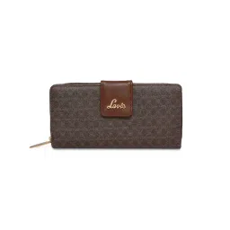 Lavie Mono Mia Womens's Zip Wallet(Choco) (L)-image-93