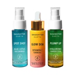 Daughter Earth Dreamy Drops Serum Trio - Vitamin C Serum, Niacinamide Serum & Hyaluronic Acid Serum-image-84