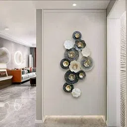 handicrafts town Grey Metal Wall Accent-picture-17