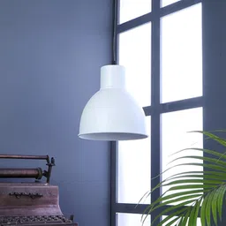 Opi Minimal Pastel White Metal Single Hanging Light by SS Lightings-image-92