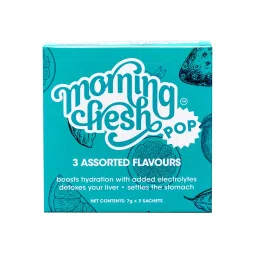 Morning Fresh Hangover Cure and Liver Protection Sachet POP ASSORTED flavour - (Size: 3 Sachets in 1 Box)-image-89