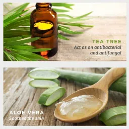 Pee Safe Natural Intimate Wipes | 100% Alcohol-Free | pH Balanced | Skin Friendly For Daily Hygiene | Tea Tree Essential Oil | Paraben-Free | Sulfate-Free | 40 Wipes image 4