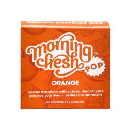 Morning Fresh Hangover Cure and Liver Protection Sachet POP ORANGE flavour - (Size: 3 Sachets in 1 Box)-image-65