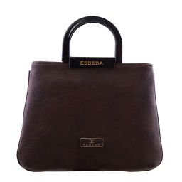 Esbeda Solid Pu Synthetic Armbag - Dark Brown-picture-21