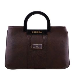 Esbeda Solid Pu Synthetic Armbag - Dark Brown-picture-11