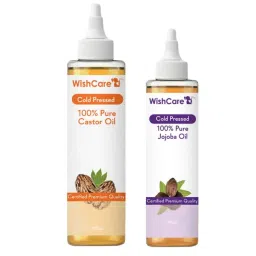 Wishcare Premium Cold Pressed Castor Oil & Cold Pressed Natural Jojoba Oil-image-79