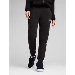 Puma Womens No. 1 Logo Joggers Black-image-10