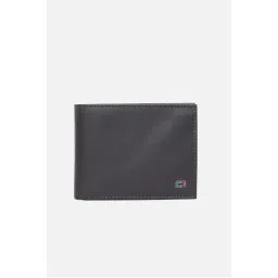 Peter England Men Grey Solid Genuine Leather Wallet-picture-16