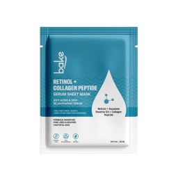 Bake Retinol + Collagen Peptide Sheet Mask For Anti Aging, Skin Tightening & Wrinkles-image-73