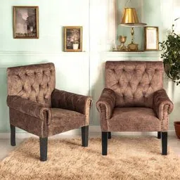 ikiriya Lounge Chair in Brown Colour-picture-20