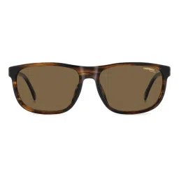 carrera accessories CARRERA Men UV Protected Polarized Full Rim Brown Lens Rectangle Sunglasses - 207562EX458SP (58)-picture-27