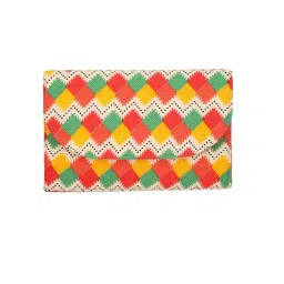 Tarini Nirula Phulkari Yellow Wallet-image-52