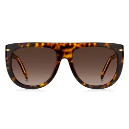 Hugo Boss Women UV Protected Polarized Full Rim Brown Lens Square Sunglasses - 20684308656HA (56)-image-2